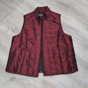 Relativity Lightweight Red Puffer Vest